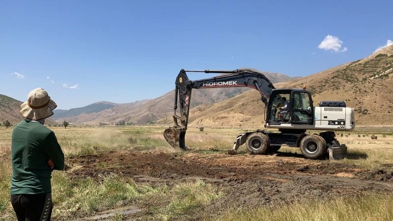 Sabotaj uygulanan su hattında çalışmalar tamamlandı
