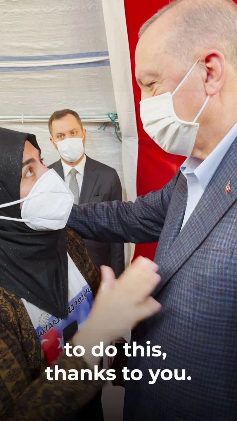 Diyarbakır annelerinden Cumhurbaşkanı Erdoğan’a: “Senin sayende bu gücü buluyoruz”
