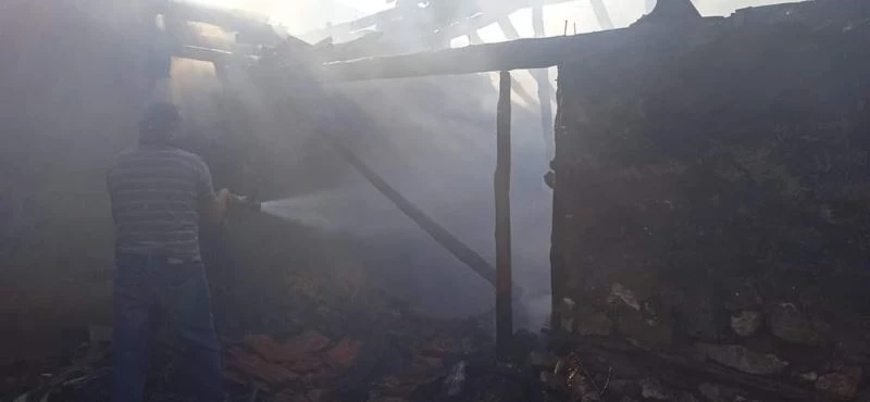 Tandırda unutulan kazan az kalsın faciaya sebep oluyordu
