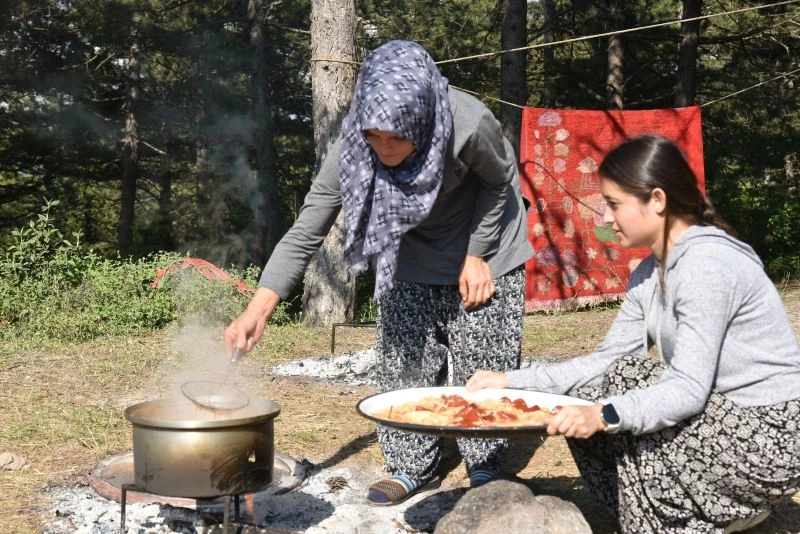 Sındırgı Gürgen yaylası, Yörüklerle şenlenmeye başladı
