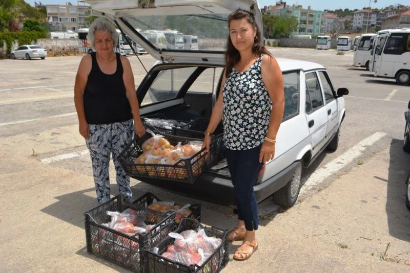 Şefkatli ellerden bu kez de ihtiyaç sahiplerine meyve desteği
