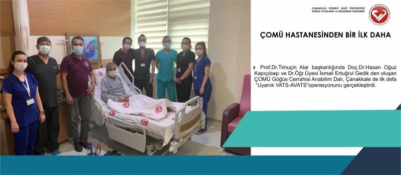 ÇOMÜ Hastanesinden bir ilk daha
