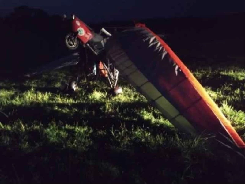 Rusya’da kanatlı planör yüksek gerilim hattına takıldı: 2 yaralı
