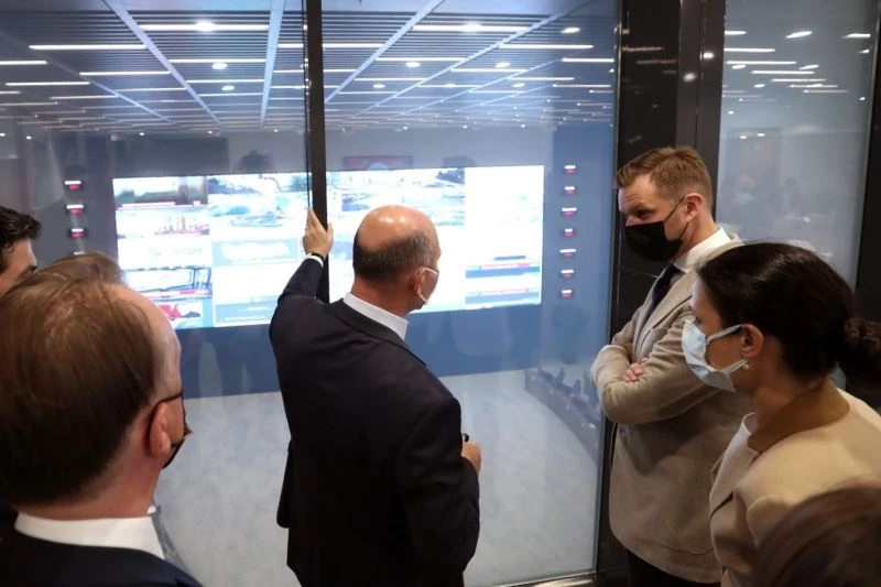 Bakan Soylu, Litvanya Dışişleri Bakanı Landsbergis ile bir araya geldi
