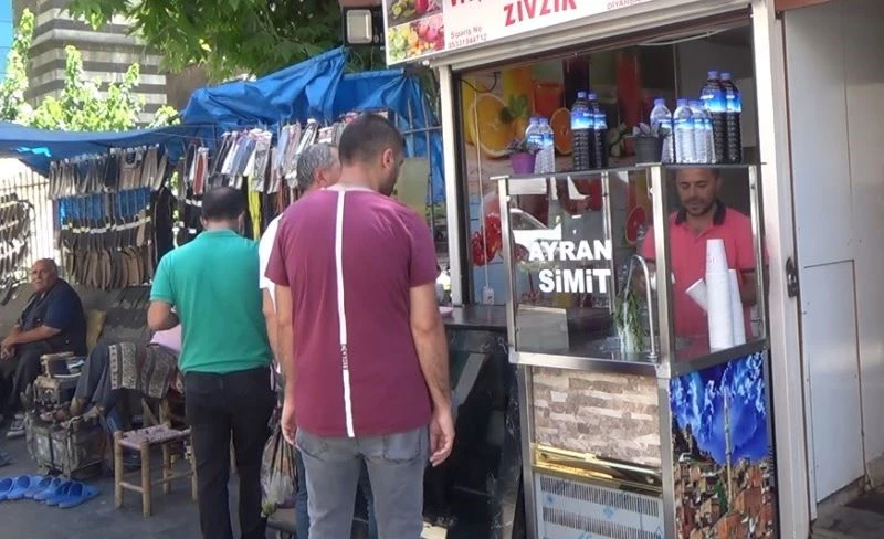 Aşırı sıcak havada limonata ve meyan kökü şerbetine yoğun talep
