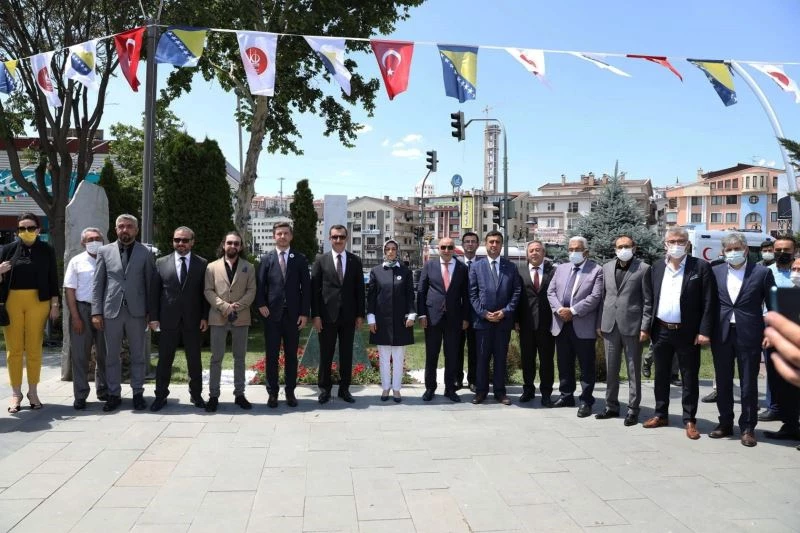 Srebrenitsa soykırımı 26’ncı yıl dönümünde Keçiören’de anıldı
