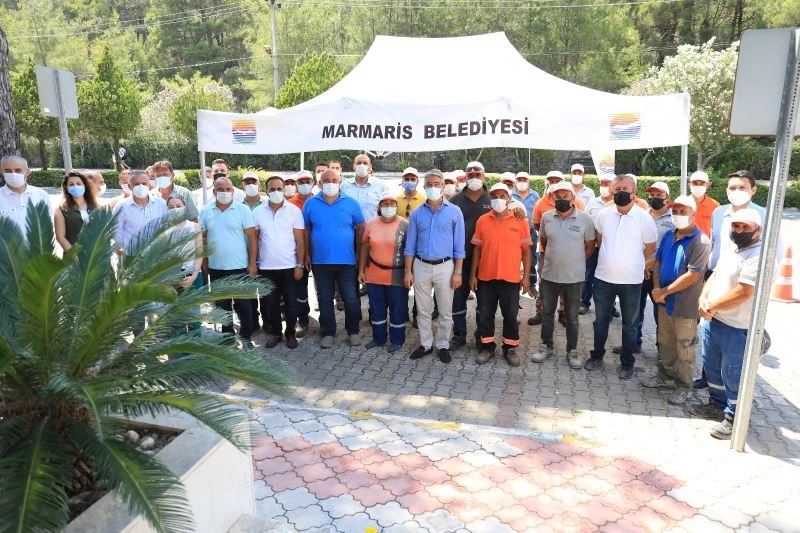 Marmaris’te kadrolu işçilere yüzde 14.55 zam

