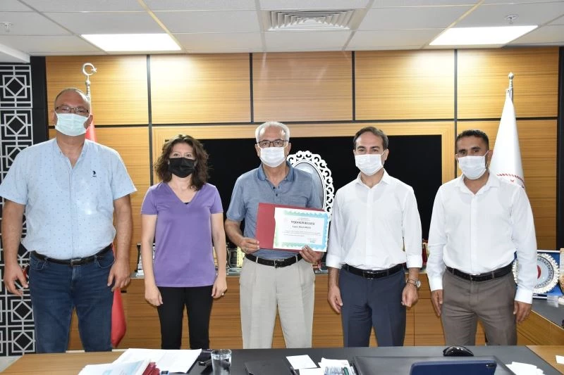 Aydın’da aşılama çalışmalarına katkı sunanlar unutulmadı
