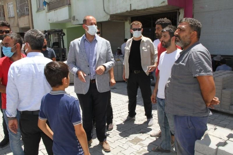 Başkan Türkmen “Bu yıl sanayi mahallesinin yol sorununu bitireceğiz”
