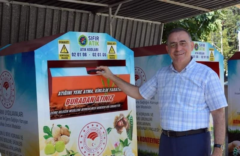 Aydın’da 10 adet ambalaj getirene 1 litre sıvı gübre hediye
