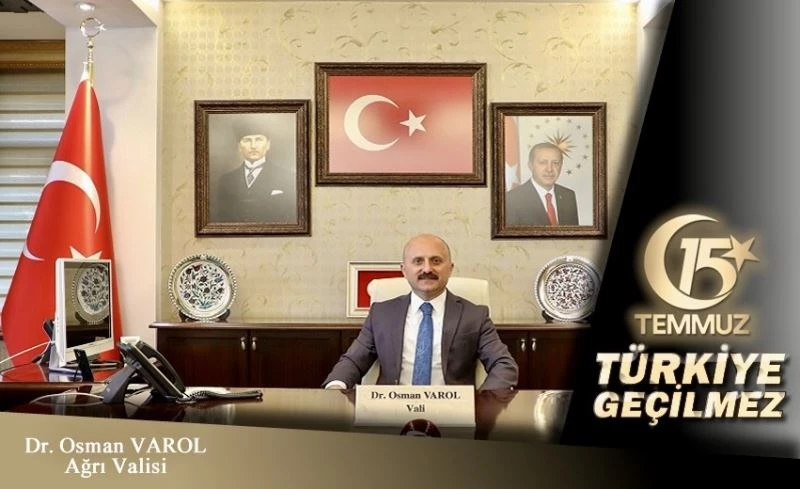 Vali Varol: “Milletimizin tuttuğu demokrasi nöbetleri bütün dünya tarafından gıpta ile izlenmiştir”
