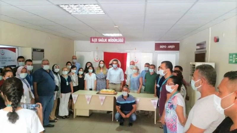 Kaymakam Zeybek’ten Söke Filyasyon Ekibi’ne başarı belgesi
