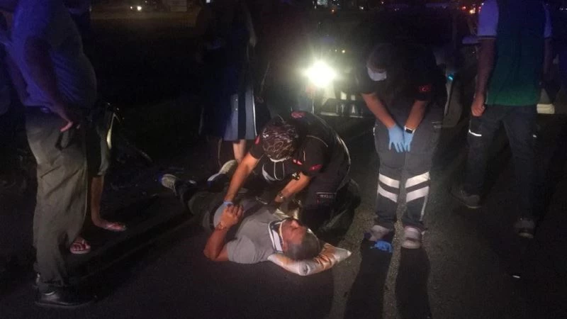 Antalya’da görüp durduğu kazada yaralının ağabeyinin olduğunu fark etti
