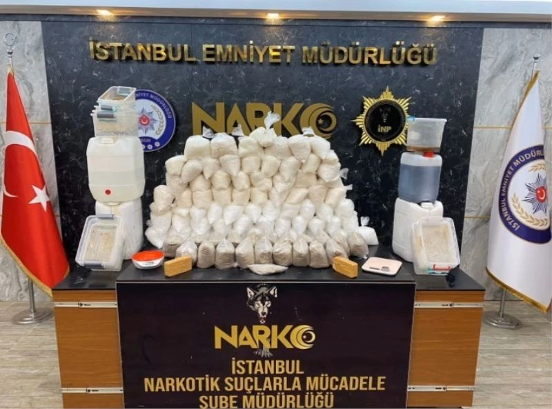 İstanbul’da uyuşturucu operasyonu: 200 kiloya yakın madde ele geçirildi
