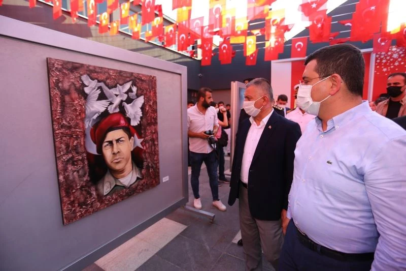 15 Temmuz sergisi 600 eserle Dokumapark’ta açıldı
