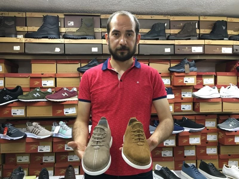 Ayakkabıcılarda bayram yoğunluğu
