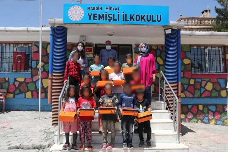 İhtiyaç sahibi çocukların bayramlığı Mardin Büyükşehir Belediyesinden
