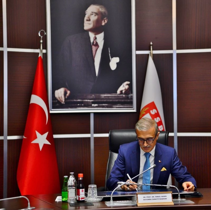 Göktürk yenileme keşif gözetleme uydu sistemi projesinde imzalar atıldı
