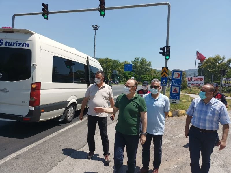 Vali Tutulmaz bayram öncesi denetimlere katıldı
