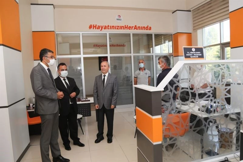 Nüfus Müdürlüğü’ne yeni konsept
