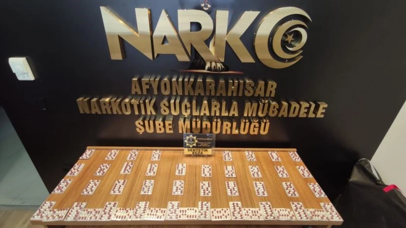 Polis 658 adet uyuşturucu hap ele geçirdi
