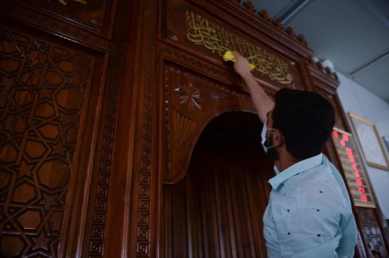 Suriyeliler barınma merkezinde bayrama hazırlanıyor