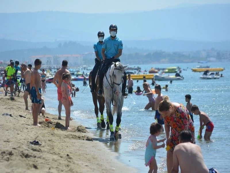Balıkesir sahillerinde asayişi atlı timler sağlayacak
