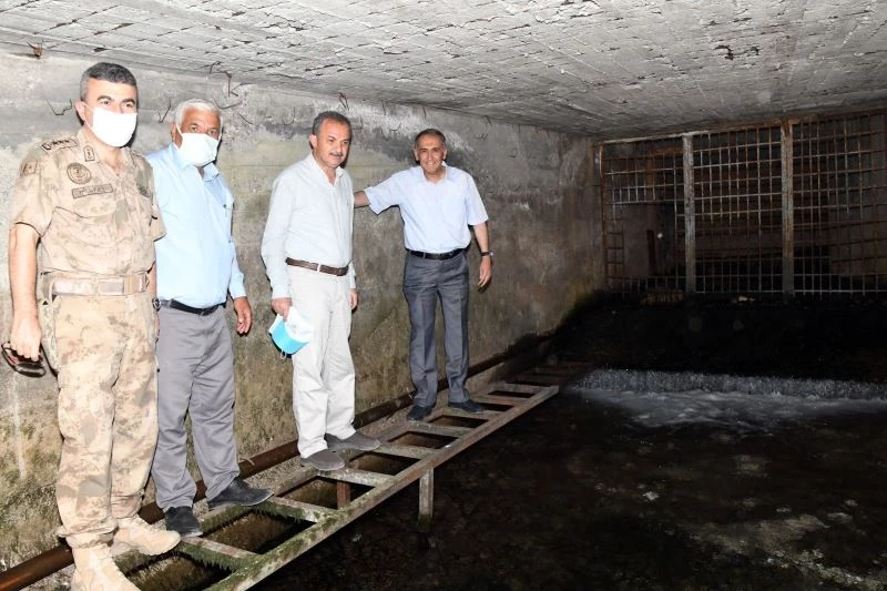 Gürlevik içme suyu isale hattı yenileniyor
