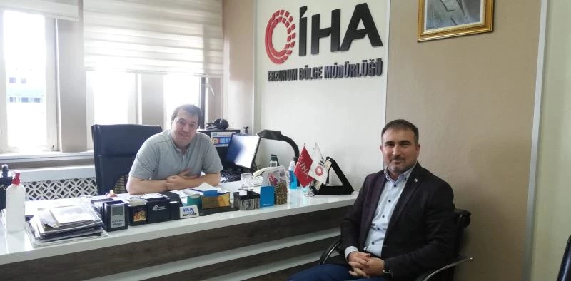 EkoAvrasya Başkanı Hikmet Eren’den İHA’ya Ziyaret
