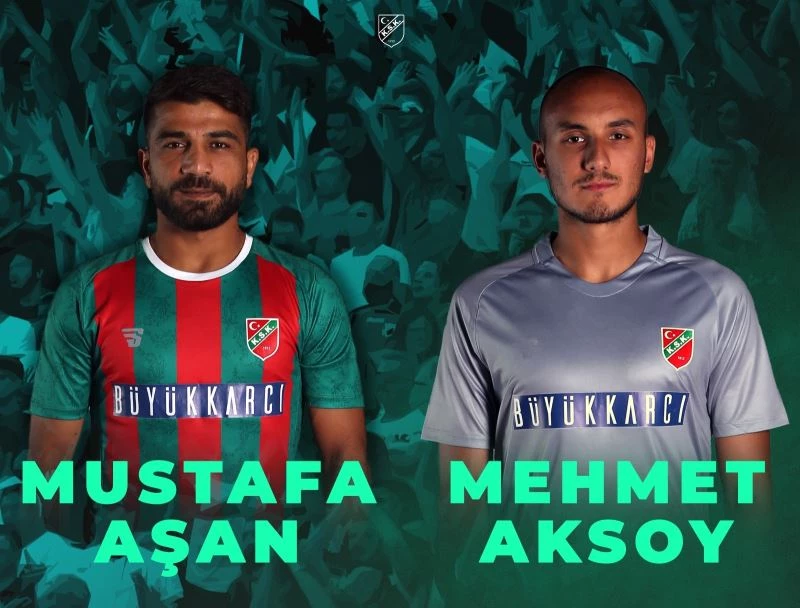 Karşıyaka, Mustafa Aşan ve Mehmet Aksoy’la sözleşme yeniledi
