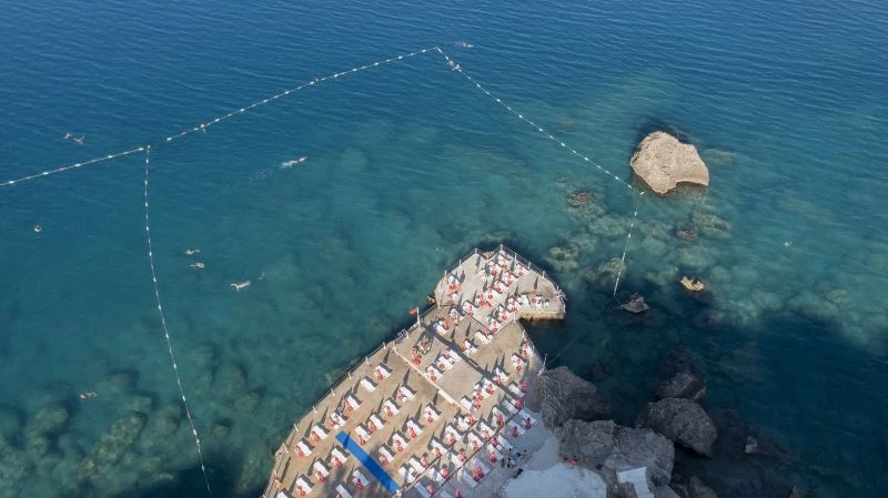 Mavi bayraklı plajlar bayram boyunca hizmette
