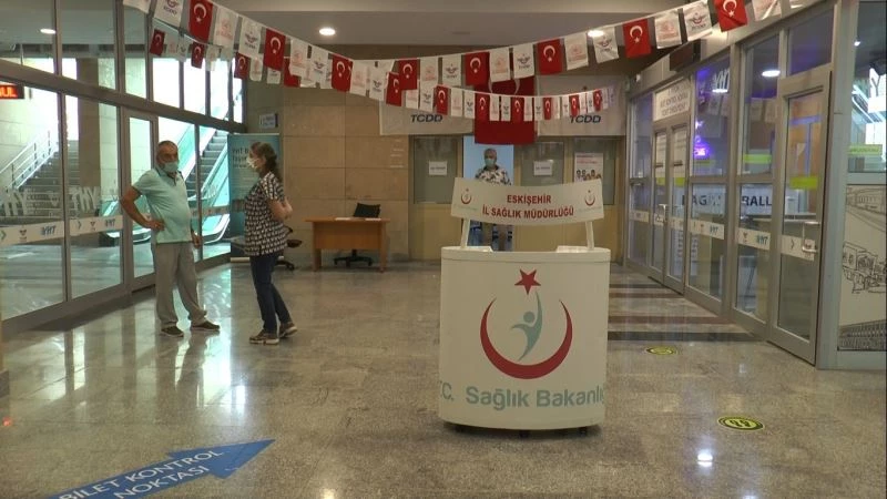 Yolculara ve gar çalışanlara aşı kolaylığı
