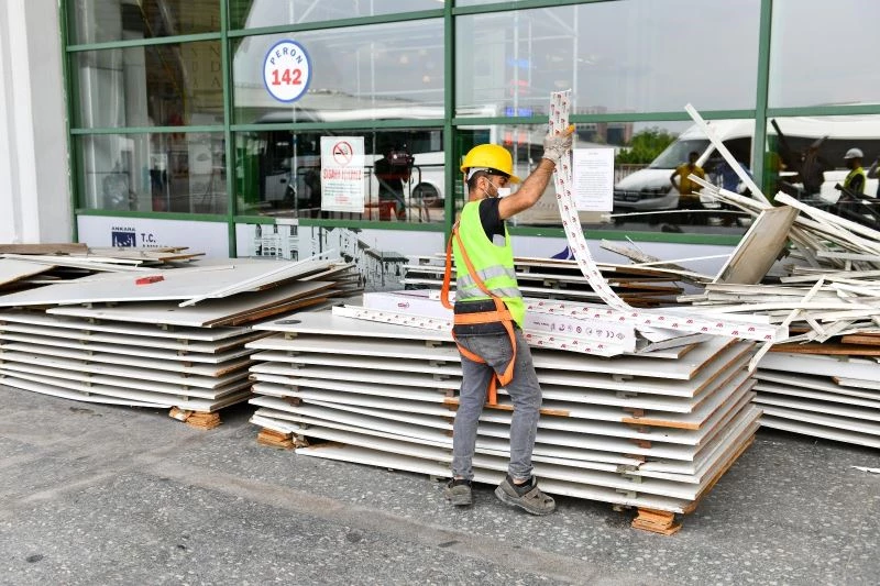 AŞTİ’deki yenileme çalışmaları devam ediyor
