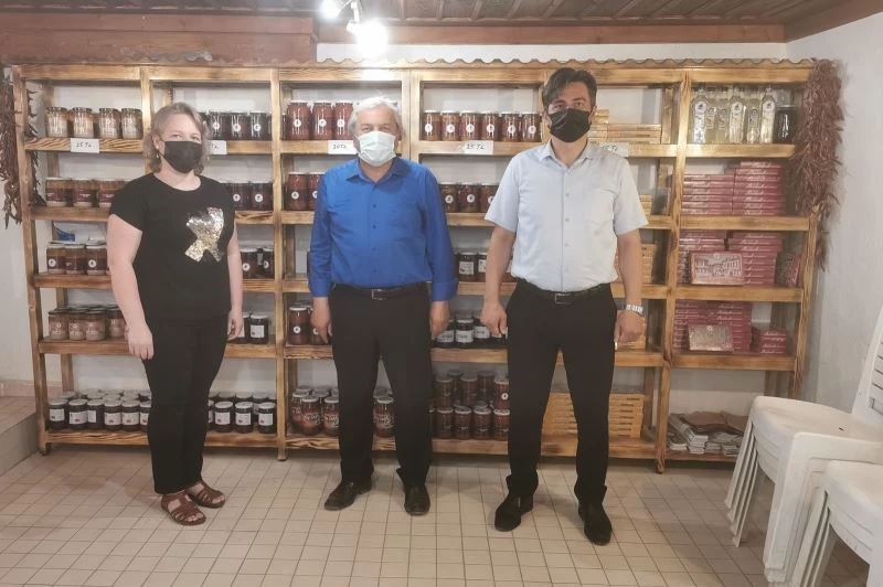 Kadın girişimcilerle bir araya geldiler
