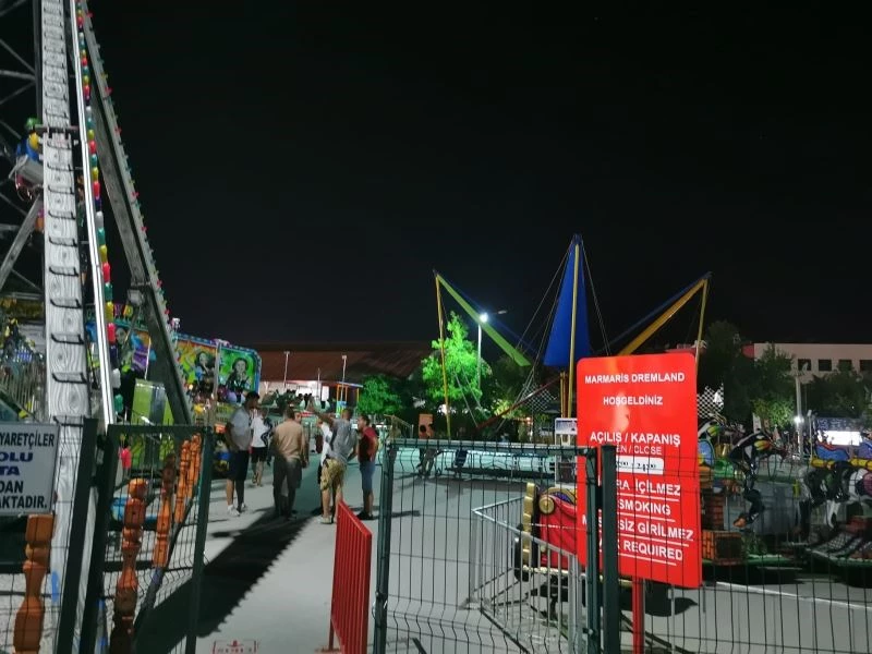 Marmaris’te lunaparka silahlı saldırı
