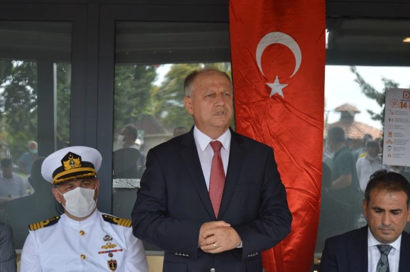 Kaymakam bayramlaşma töreninde uyarıda bulundu
