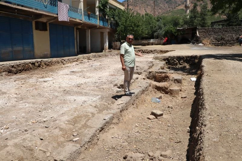 Evinin avlusunda tarihi hazine çıktı, taşınması 3 yıl sürdü
