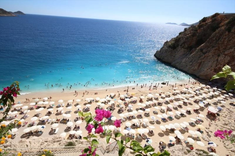 Dünyaca ünlü Kaputaş Plajı