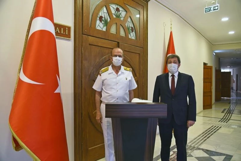 Sahil Güvenlik Komutanından Bayram ziyaretleri
