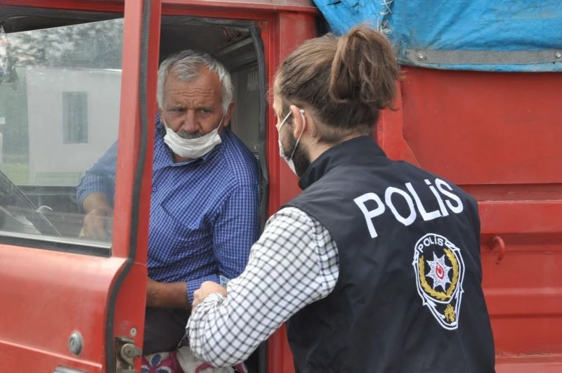 Karantinada olması gereken genç kız uygulamada yakalandı
