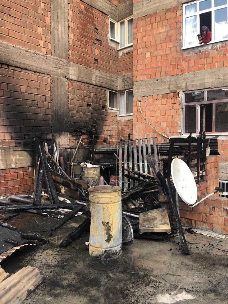 Sigara yangına neden oldu, facia önlendi
