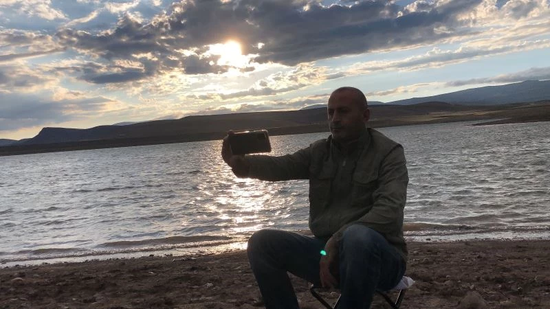 Kars’ta günbatımı görenleri hayran bıraktı
