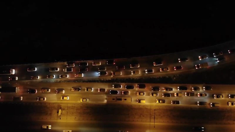 43 ilin geçiş güzergahından 9 günlük bayram tatilinde 2 milyon araç geçti
