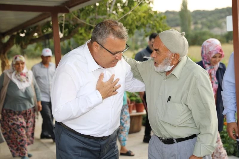 Başkan Çerçi Yuntdağı’nda incelemelerde bulundu
