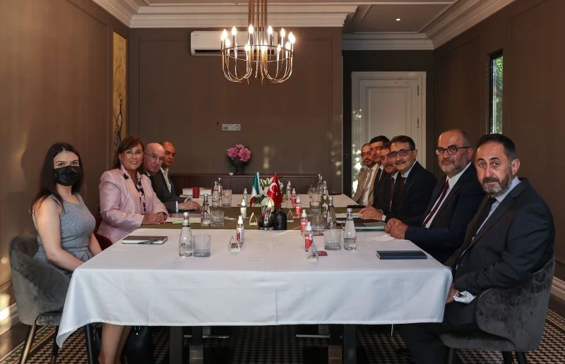 Bakan Dönmez, Meksikalı mevkidaşı Garcia ve heyetiyle bir araya geldi
