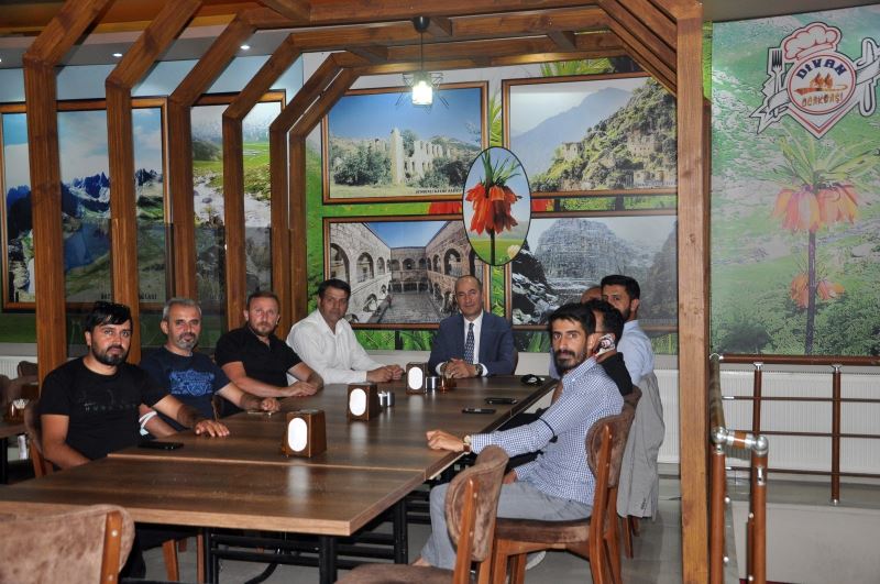 Başkan Büyüksu gazetecilerle bir araya geldi
