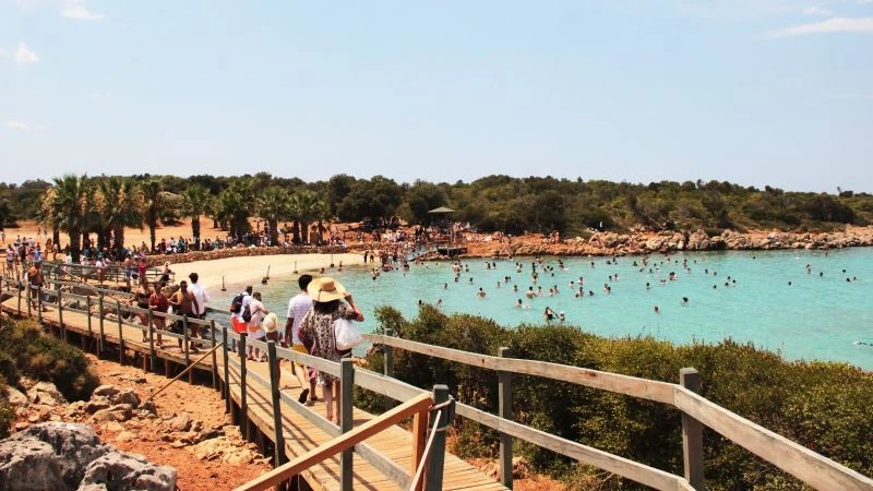 Kleopatra Adasına ziyaretçi akını
