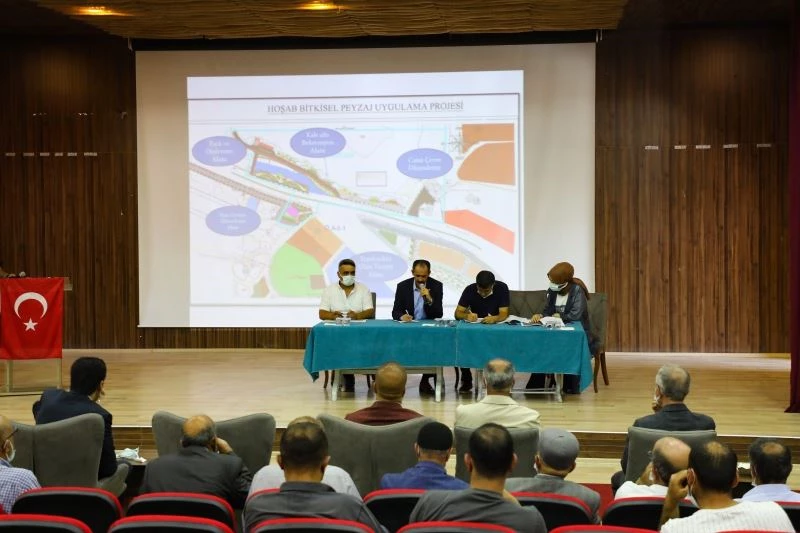 Başkan Tanış, Hoşablı esnafla bir araya geldi
