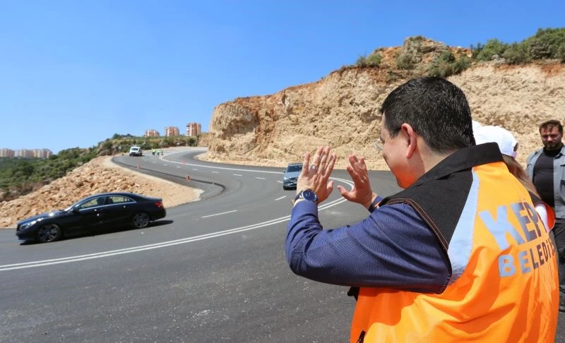 Masa Dağı bölgesine açılan yol trafiği rahatlattı
