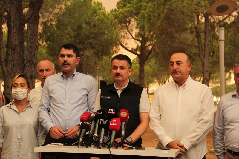 Bakan Pakdemirli’den ülke genelindeki yangınlarla ilgili açıklama
